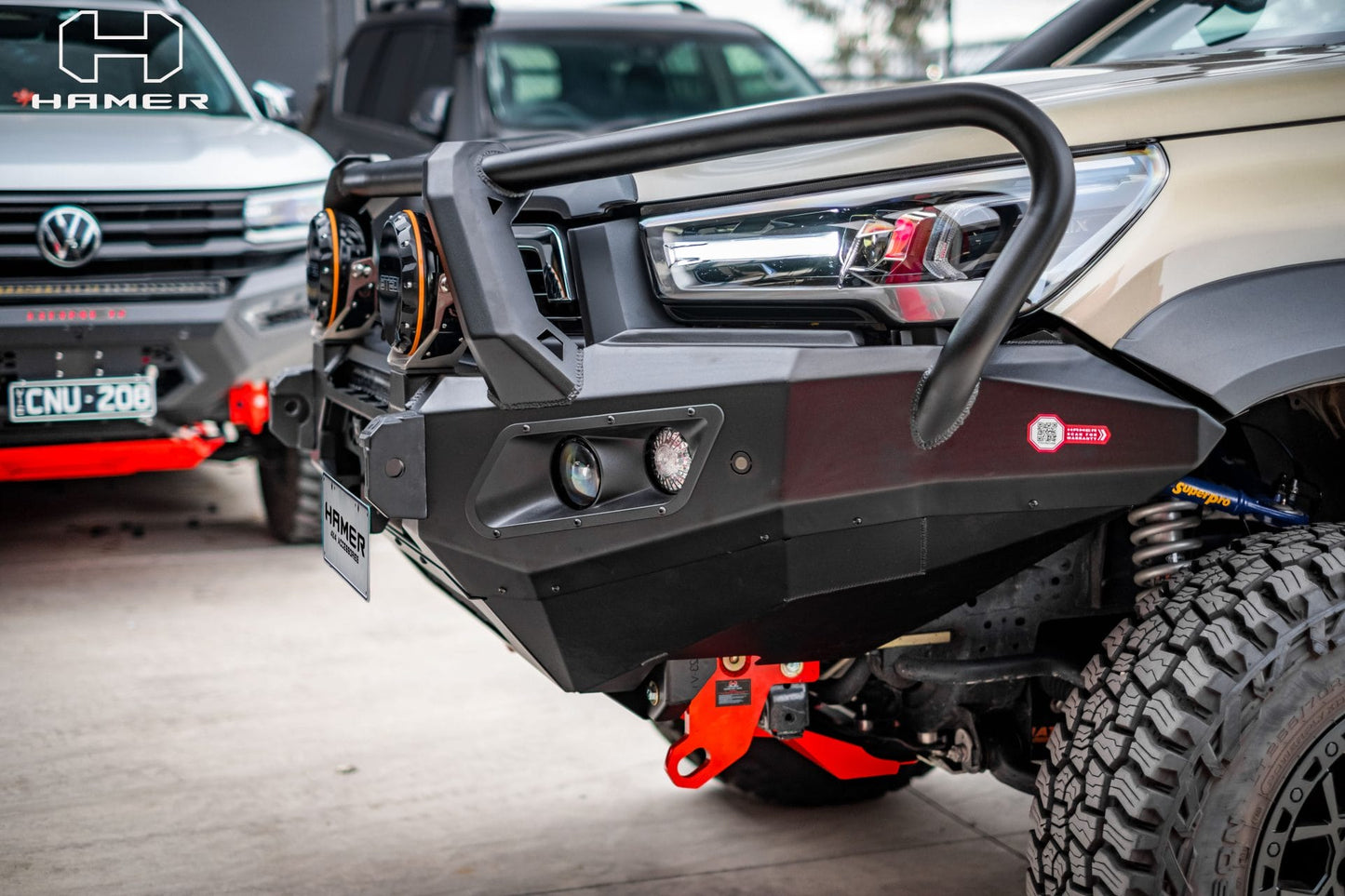 HAMER King series plus bull bar for Toyota Hilux Rogue (2022 – Present)