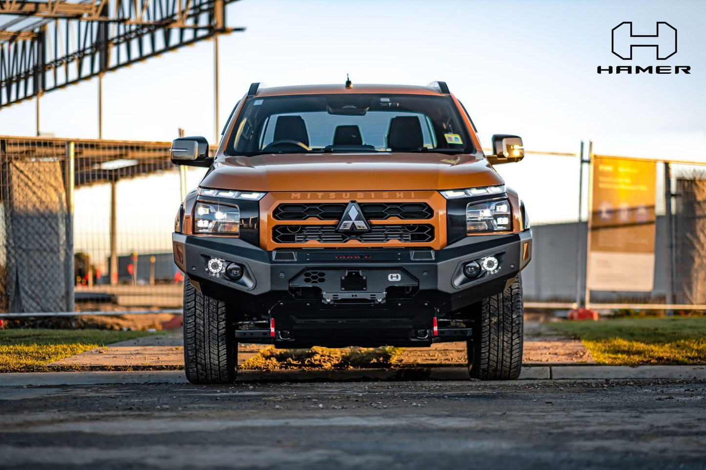 HAMER King series bull bar for Mitsubishi Triton MV ( 2024 – Present )