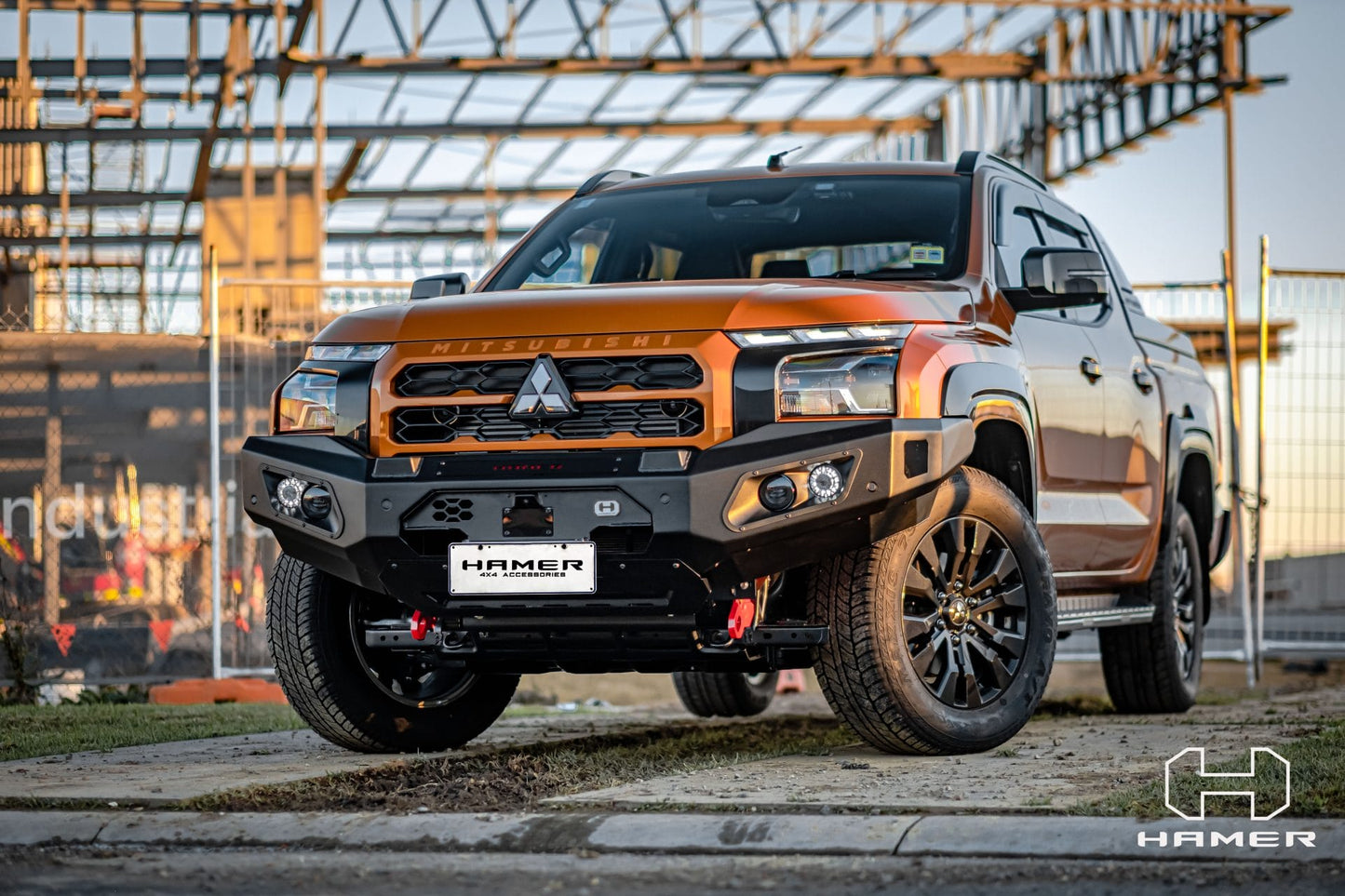 HAMER King series bull bar for Mitsubishi Triton MV ( 2024 – Present )