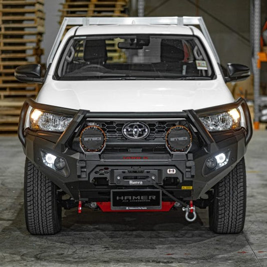 HAMER King series Plus bull bar for Toyota Hilux (2024 – Present)