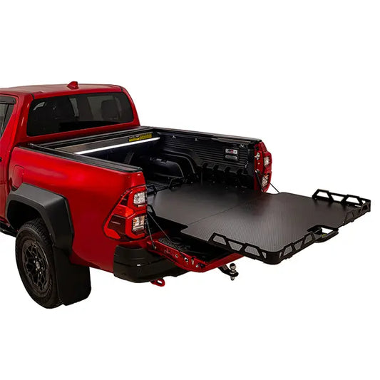Tray Sliders Toyota Hilux SR5 N80/ GR WIDE BODY (A-Deck) (SUPPLIED & FITTED IN STORE ONLY)