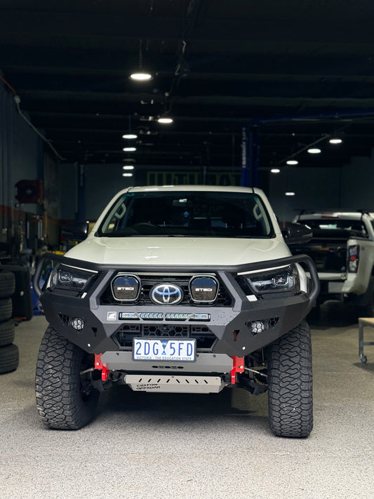 Offroad Animal Toro Bull bar, Suitable for Toyota Hilux N80, 2020-current (MY21-current) (SUPPLIED & FITTED ONLY IN STORE)