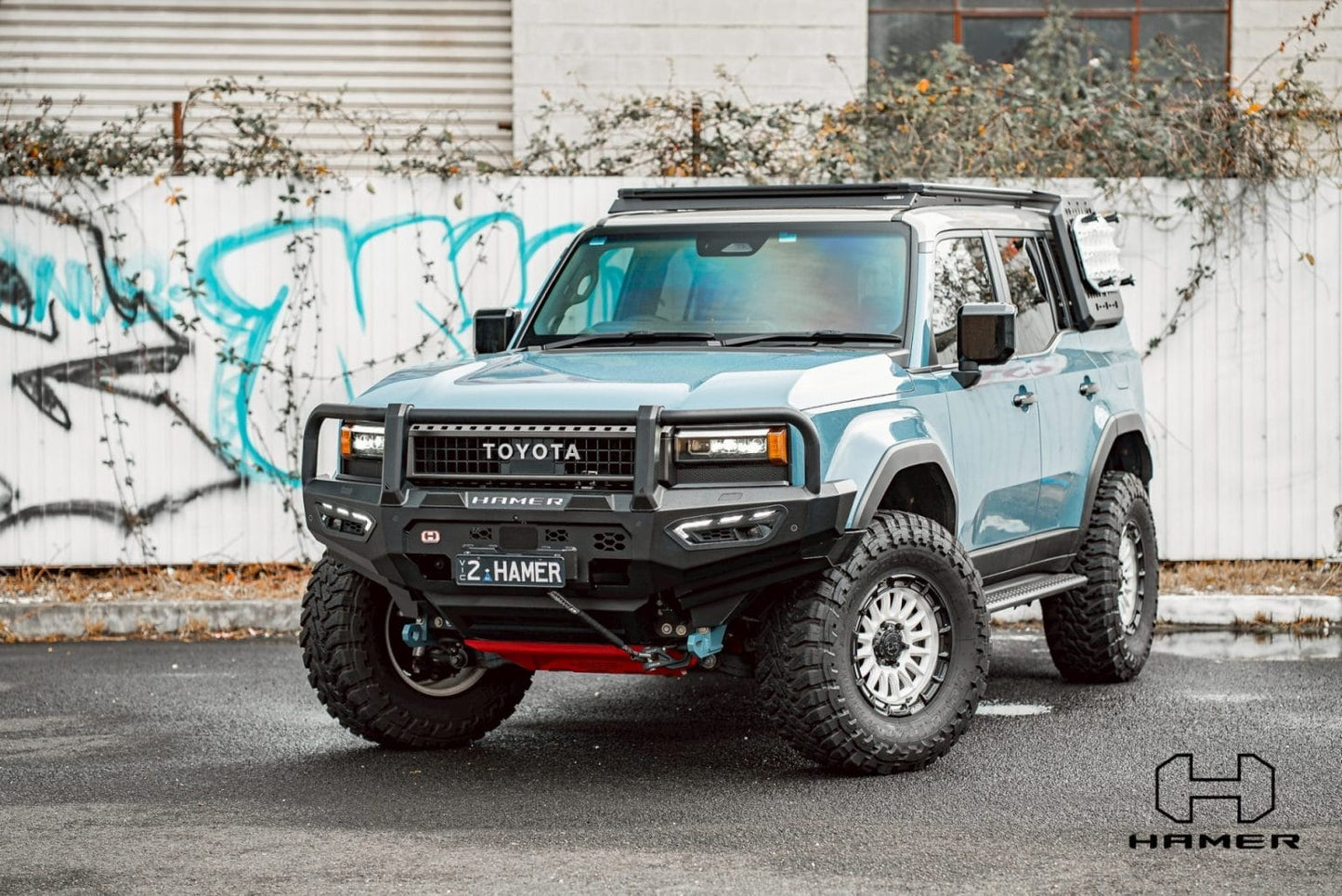 HAMER Atlas series plus bull bar for Toyota Landcruiser Prado 250 Series (2024 – Present)
