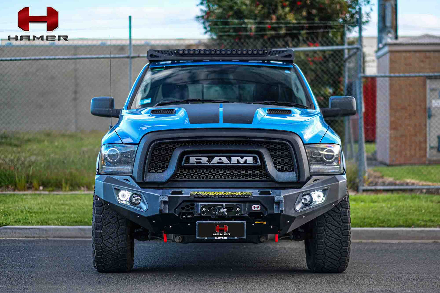HAMER King series bull bar for Ram 1500 DS (2017-2021)