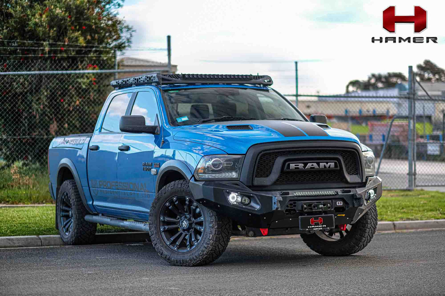 HAMER King series bull bar for Ram 1500 DS (2017-2021)