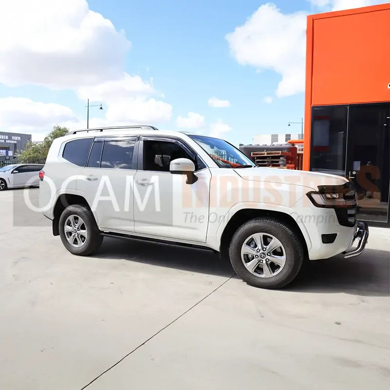 Power Boards Electric Side Steps for Toyota Landcruiser 300 Series, 2021-Current