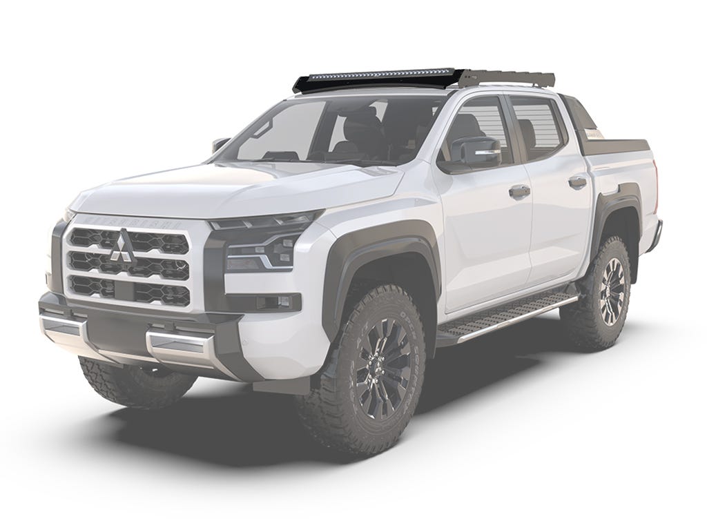 Mitsubishi Triton MV 6th Gen Double Cab (2024-Current) Slimsport Rack Wind Fairing / Light Bar Ready