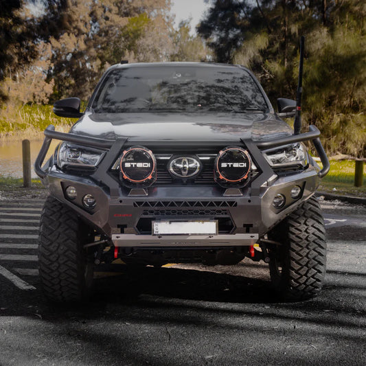 ROCKARMOR Hilux Rogue Bullbar - GT - Suits GR & WIDE BODY Rogue (SUPPLIED & FITTED IN STORE ONLY)