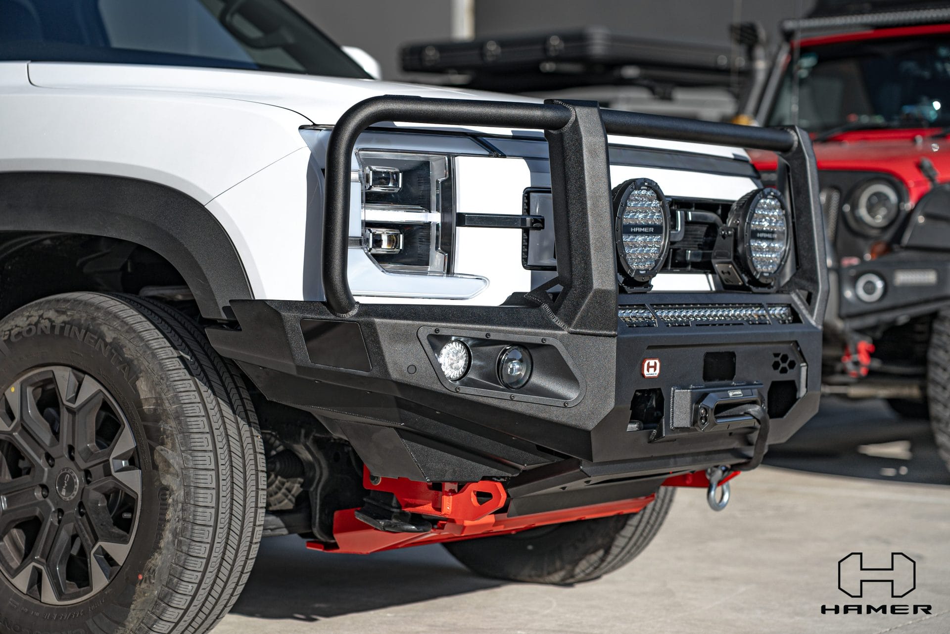 HAMER King series Plus bull bar for BYD Shark 6 (2024 – Present) - Image 3