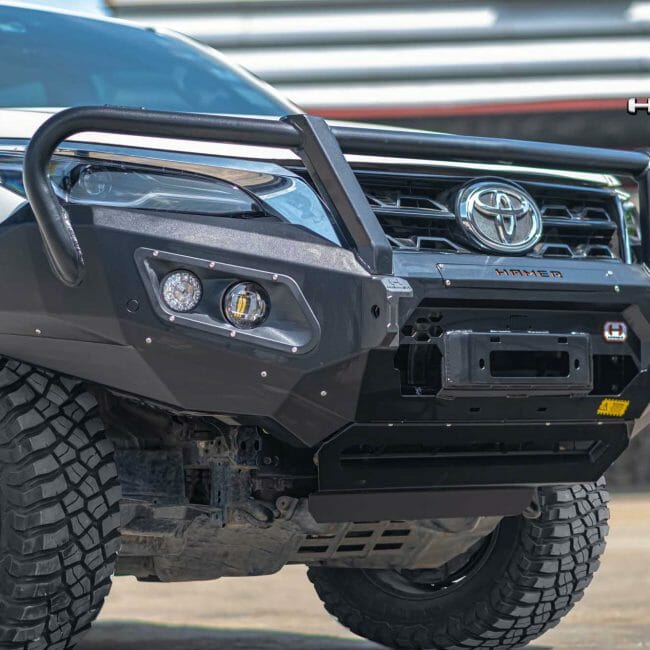 HAMER King series Plus bull bar for Toyota Fortuner (2020 – Present) - Image 2