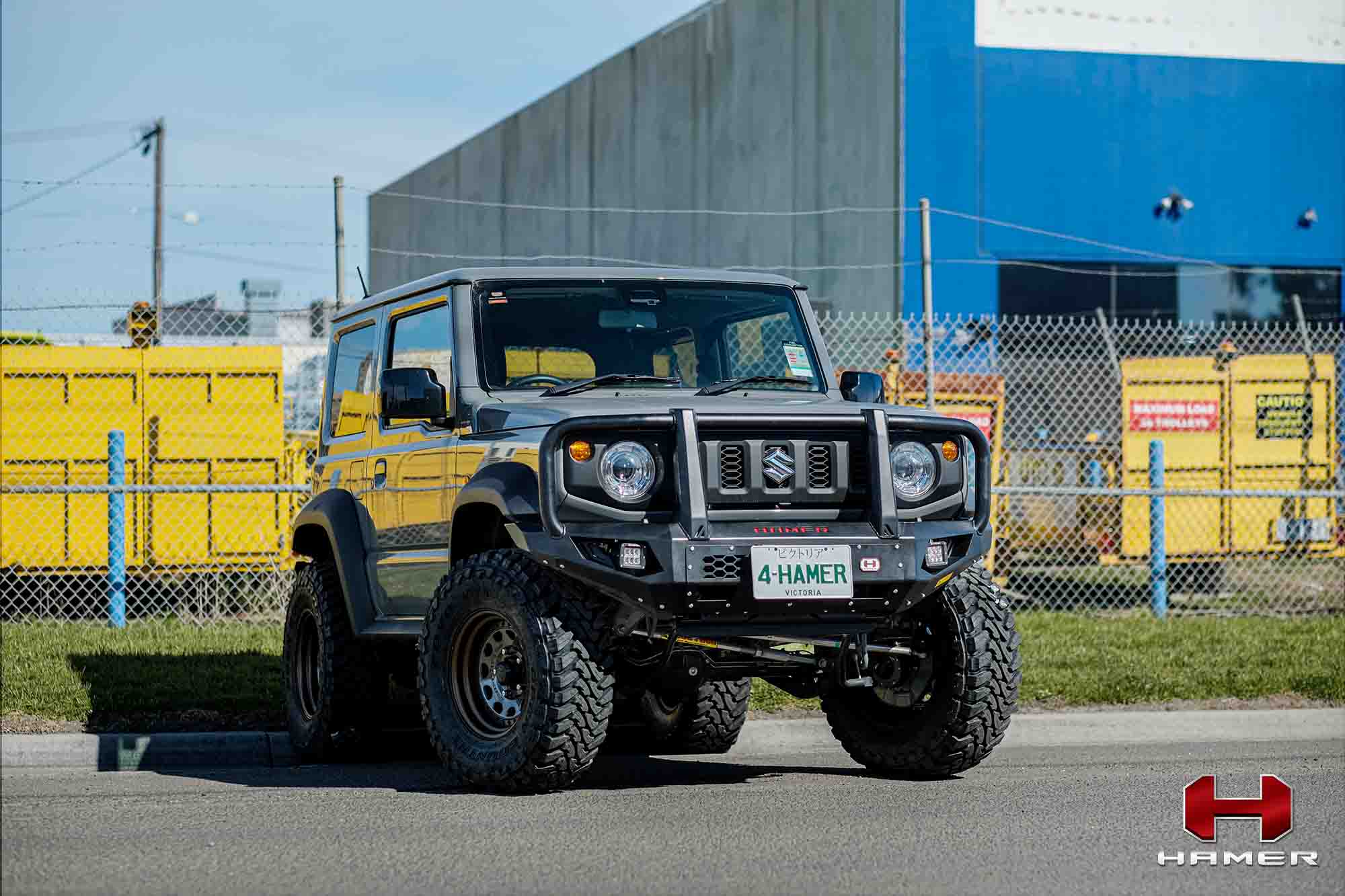 HAMER King series Plus bull bar for Suzuki Jimny - Image 3