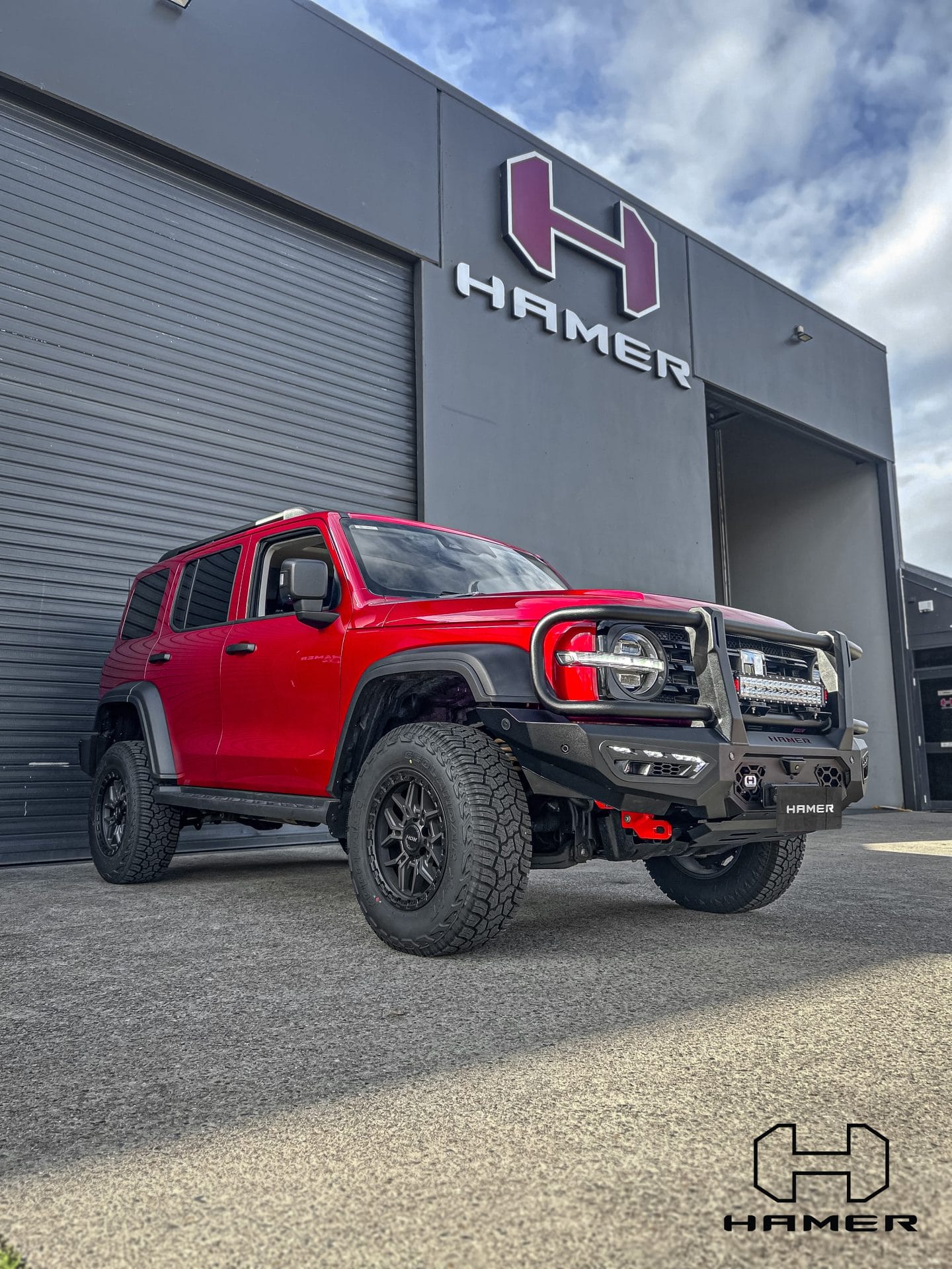 HAMER Atlas series Plus bull bar for GWM Tank 300 (2023 – Present) - Image 3