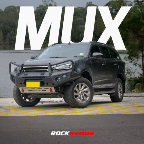 Rockarmor Isuzu MUX Bullbar 08/2021 – 02/2025 Rockarmor GT Bull Bar (SUPPLIED & FITTED IN STORE ONLY)