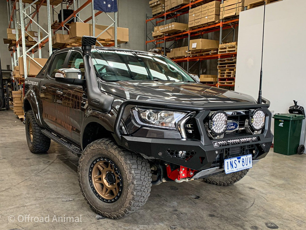 Offroad Animal Toro Bull bar, Ford Ranger PX2 PX3 , 2011-2022 (SUPPLIED & FITTED IN STORE ONLY) - Image 2