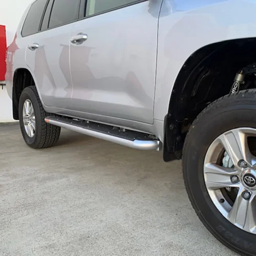 Toyota LandCruiser 200 Series FLAT Rock Sliders / Side Steps
