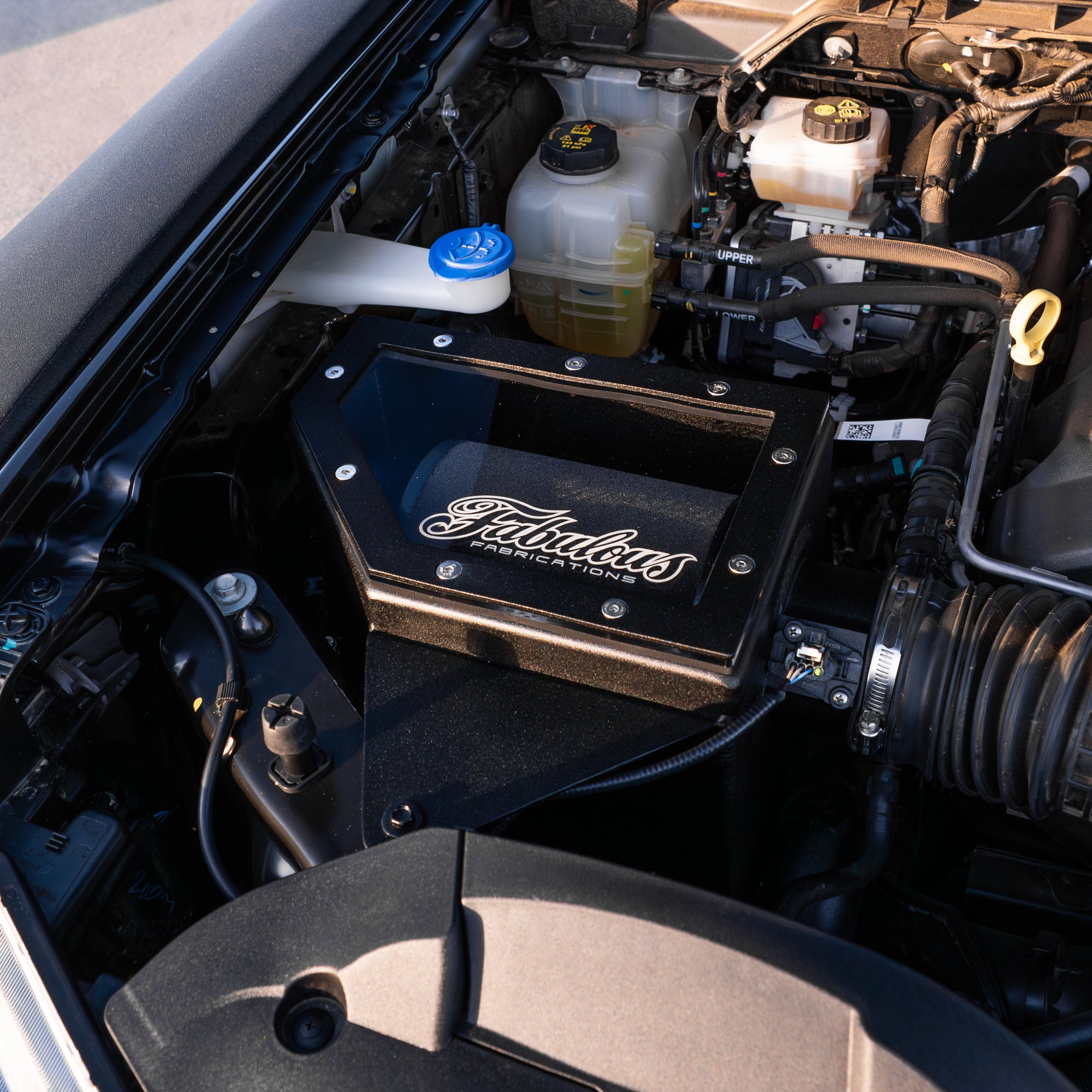 Ford Ranger Next Gen Super Duty V6 Alloy Airbox to Suit Factory Plastic Super Duty Snorkel - Image 4