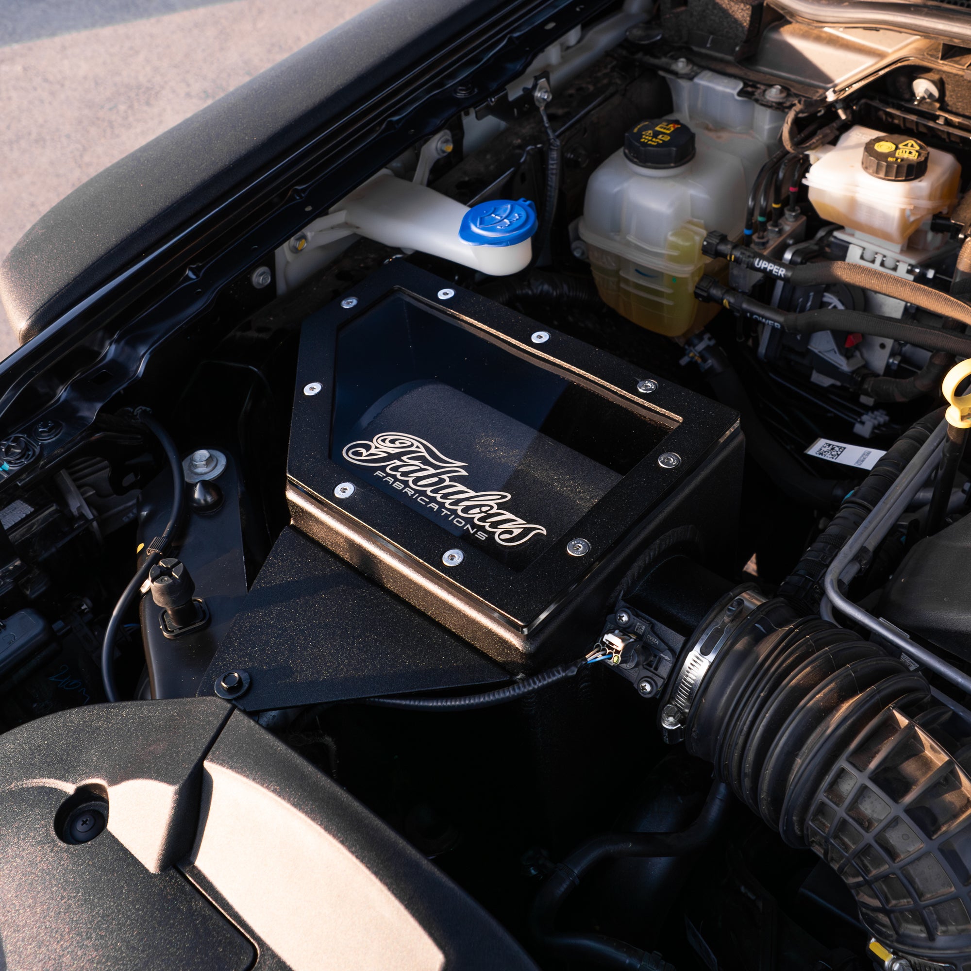 Ford Ranger Next Gen Super Duty V6 Alloy Airbox to Suit Factory Plastic Super Duty Snorkel - Image 3