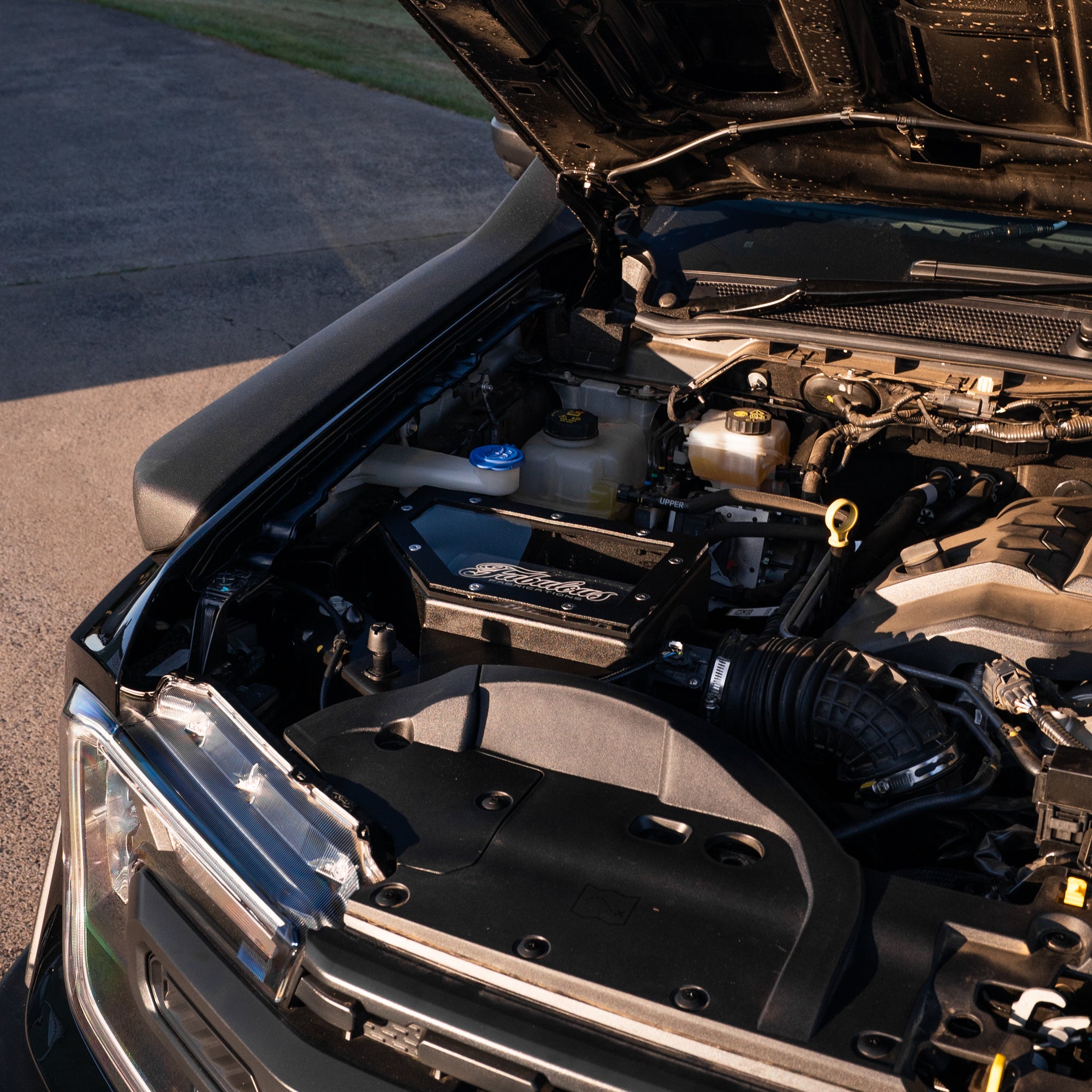 Ford Ranger Next Gen Super Duty V6 Alloy Airbox to Suit Factory Plastic Super Duty Snorkel - Image 2