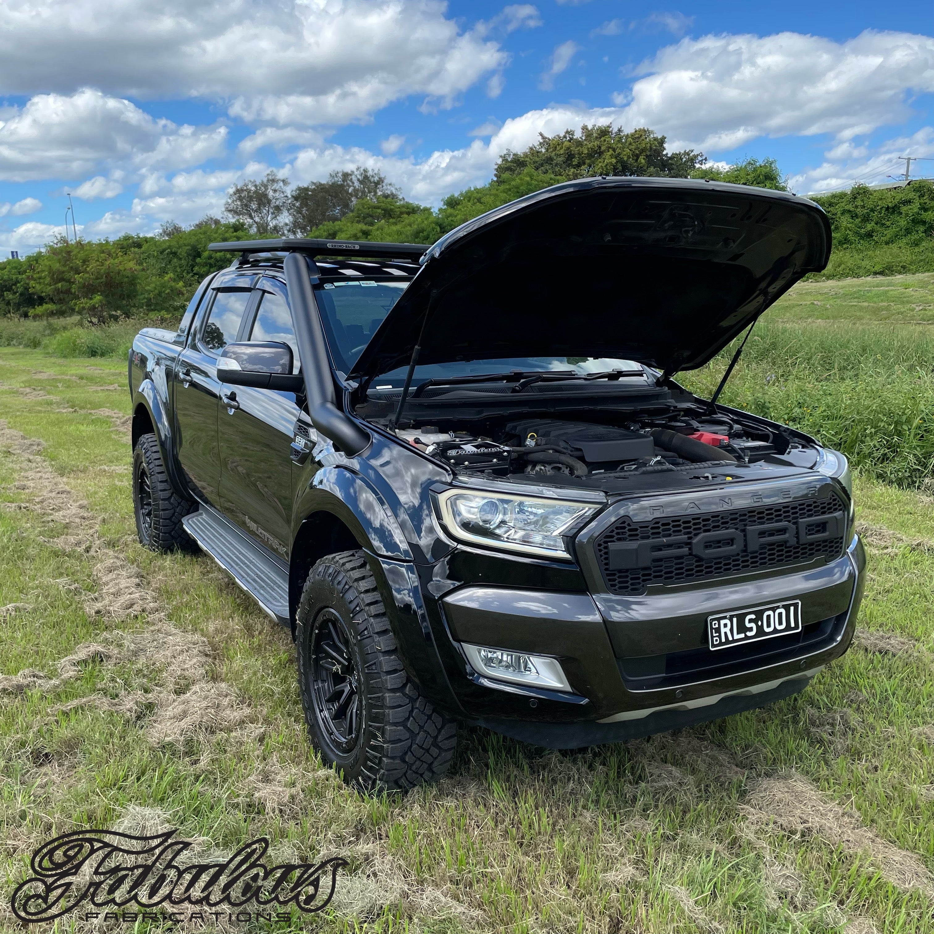 Ford Ranger PX1/2/3 3.2L/2.2L Stainless Snorkel And Alloy Airbox Kit