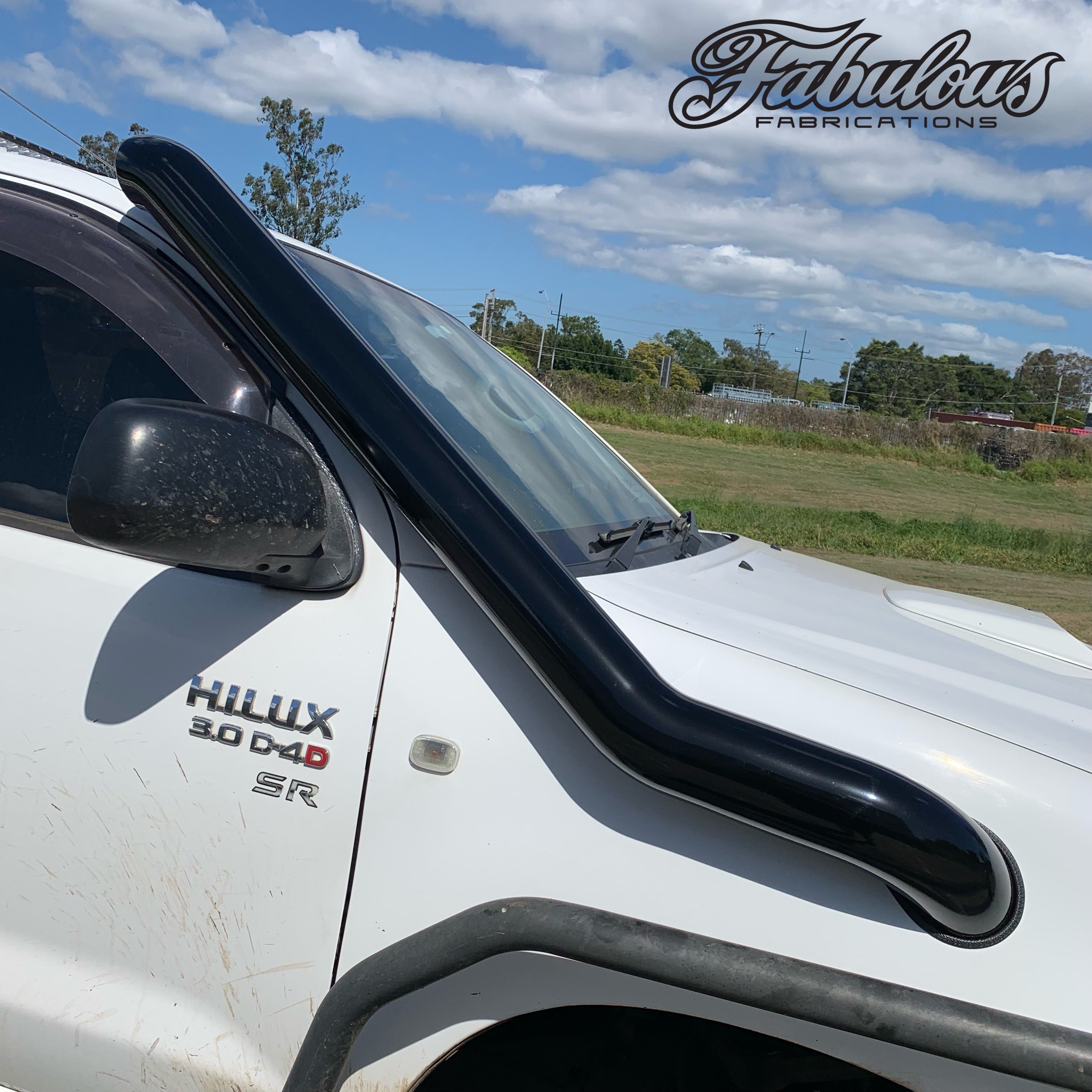 Stainless Snorkel to suit Toyota Hilux N70 (Short & Long Entry Available) - Image 7