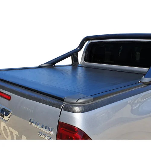 Toyota HILUX SR5 GR (A-DECK) DUAL CAB 2015-2025 ELECTRIC ROLLER SHUTTER COVER for Sports Bar tonneau hard lid