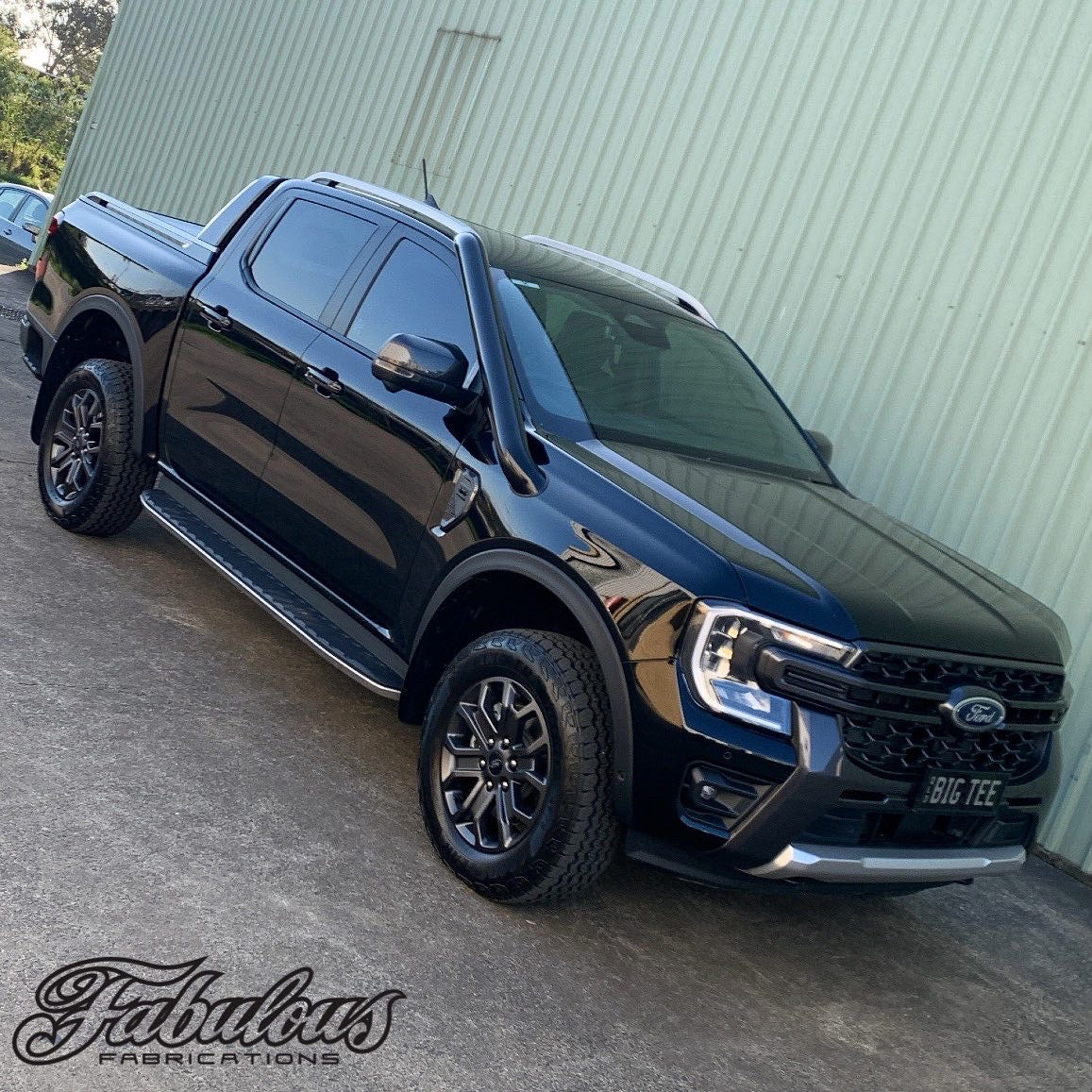 Ford Ranger Next Gen 4 Inch Stainless Snorkel and Alloy Washer Bottle Kit (Short & Mid Entry Available) - Image 8