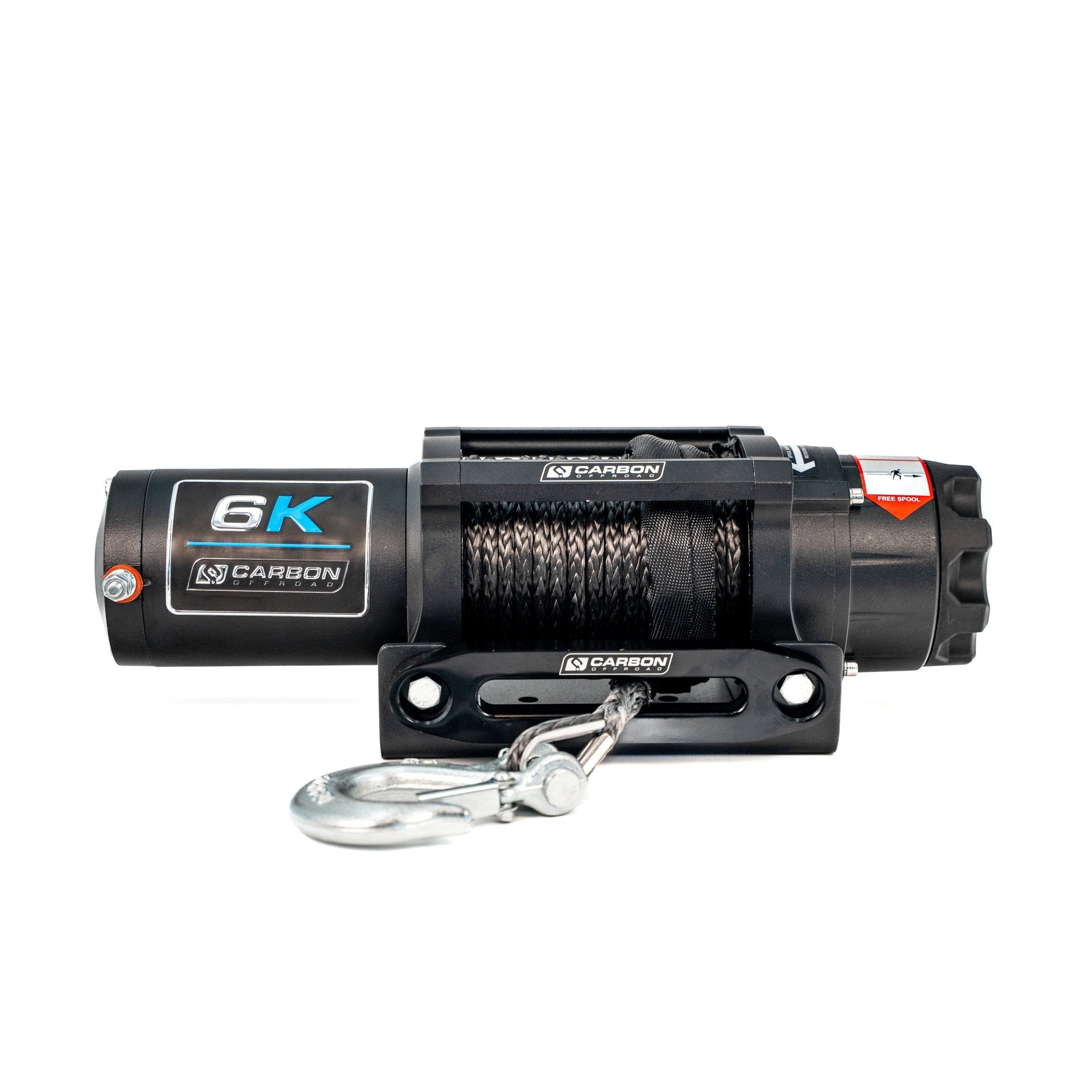 Carbon Offroad 6000lb ATV - Small 4X4 Winch 24V - Image 2