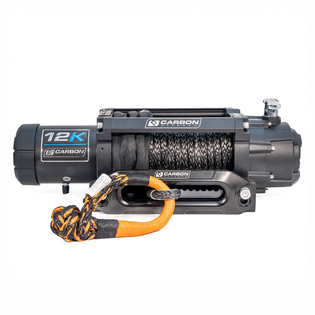 Carbon 12K - 12000lb Winch V3X With Soft Shackle