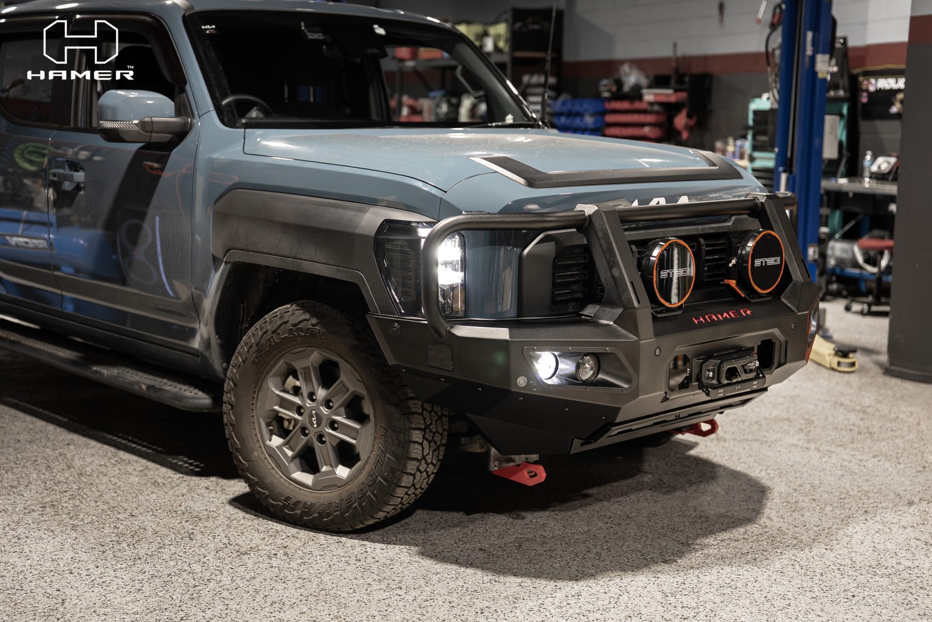 King series Plus bull bar for Kia Tasman (2025 – Present) - Image 3