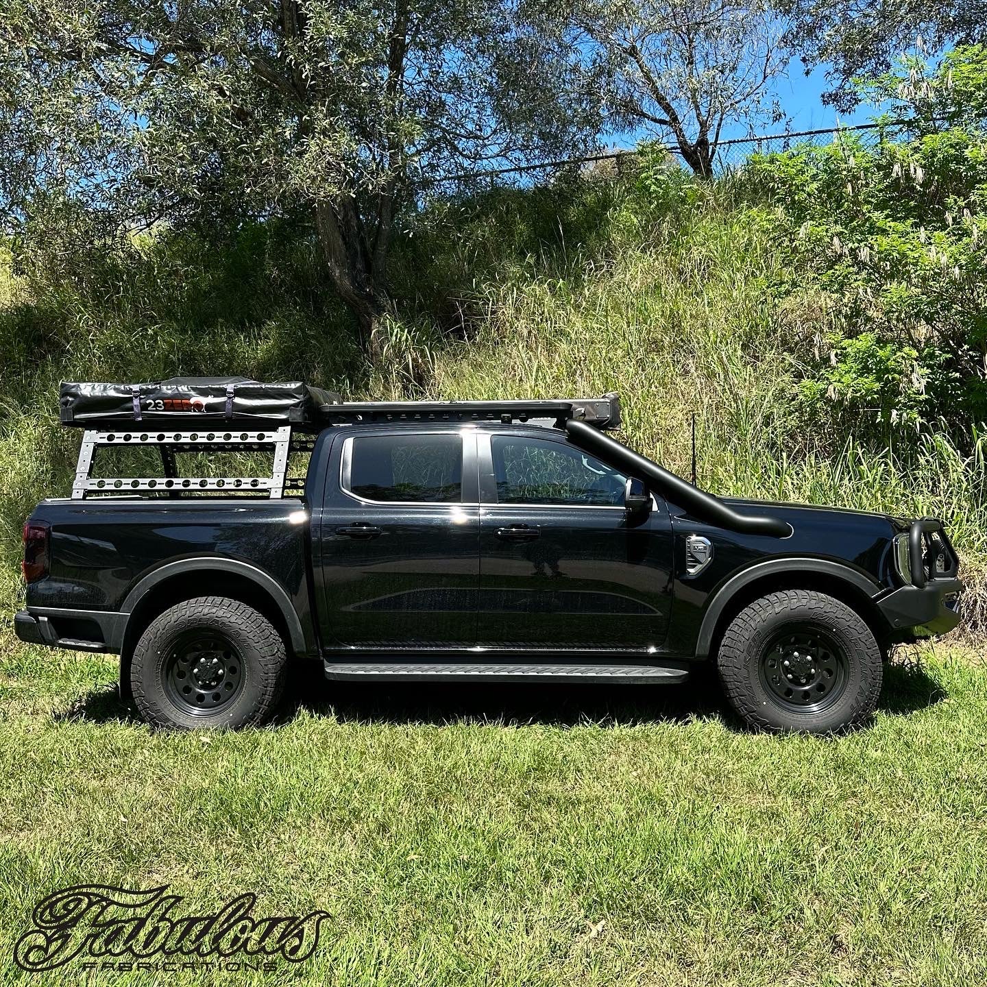 Ford Ranger Next Gen 4 Inch Stainless Snorkel and Alloy Washer Bottle Kit (Short & Mid Entry Available) - Image 4