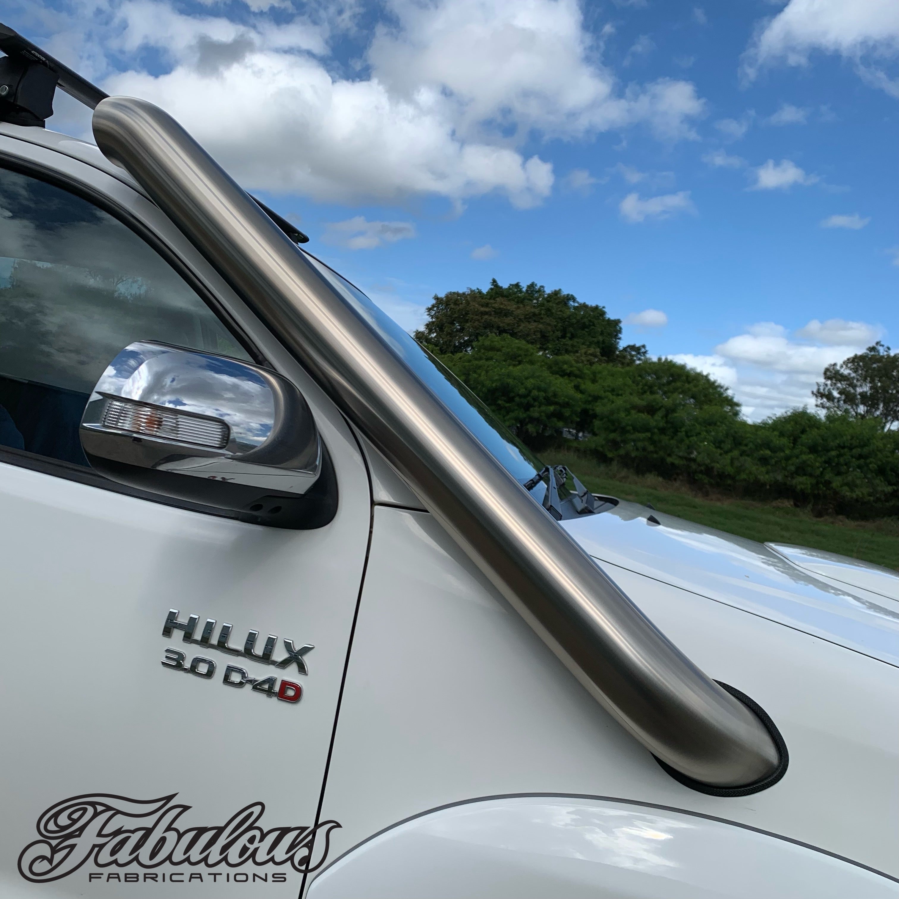 Stainless Snorkel to suit Toyota Hilux N70 (Short & Long Entry Available) - Image 3