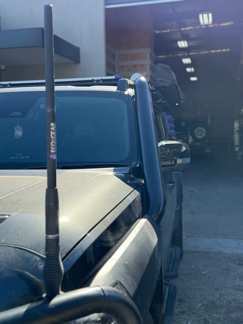 KIA Tasman 4" Stainless Steel Snorkel - Image 4