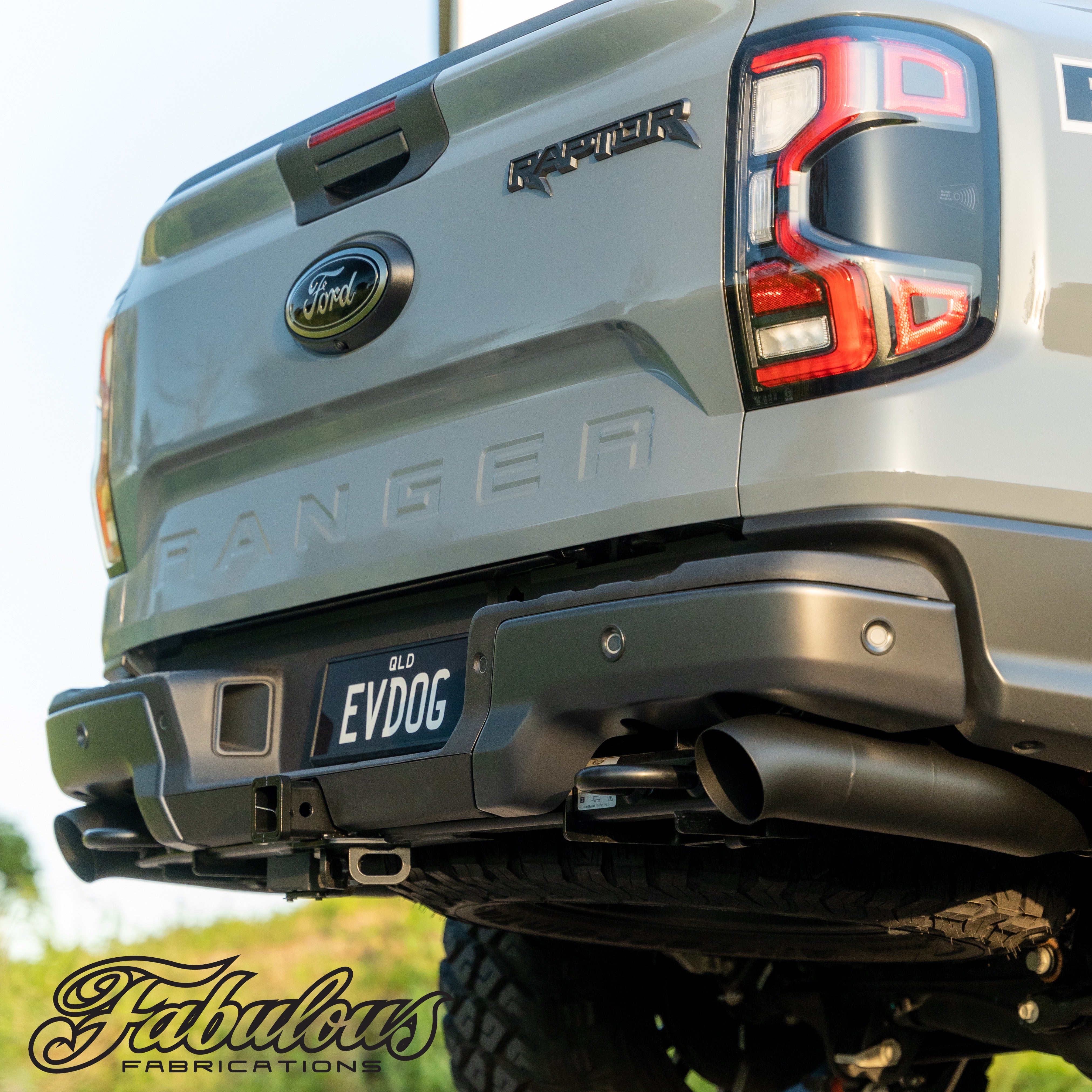 Ford Ranger Raptor Next Gen Twin Exhaust and Standard Inlet Airbox Combo - Image 2