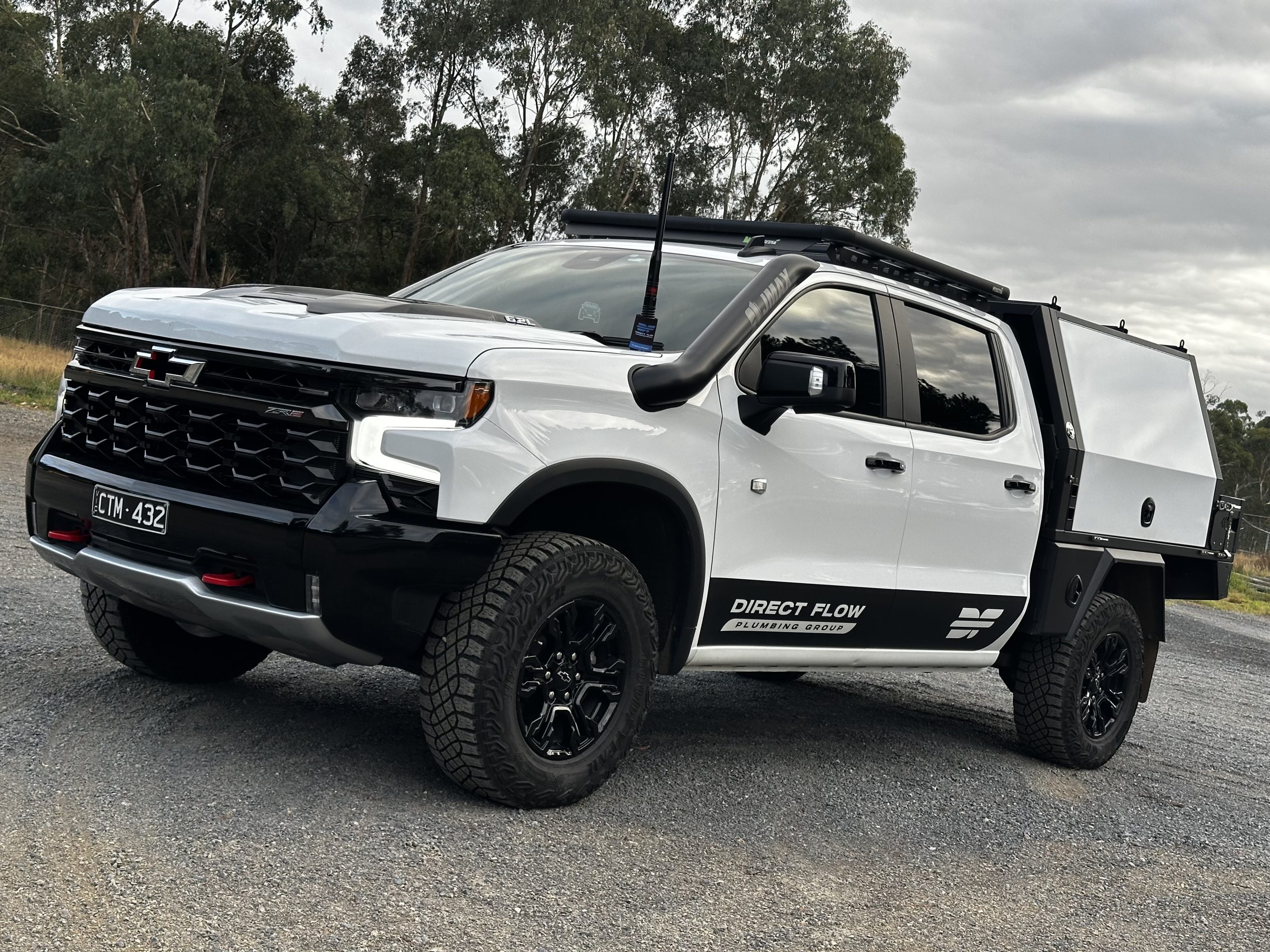 2020 - 2025 Chevrolet Silverado 1500 5" FATBOY Snorkel - Image 2