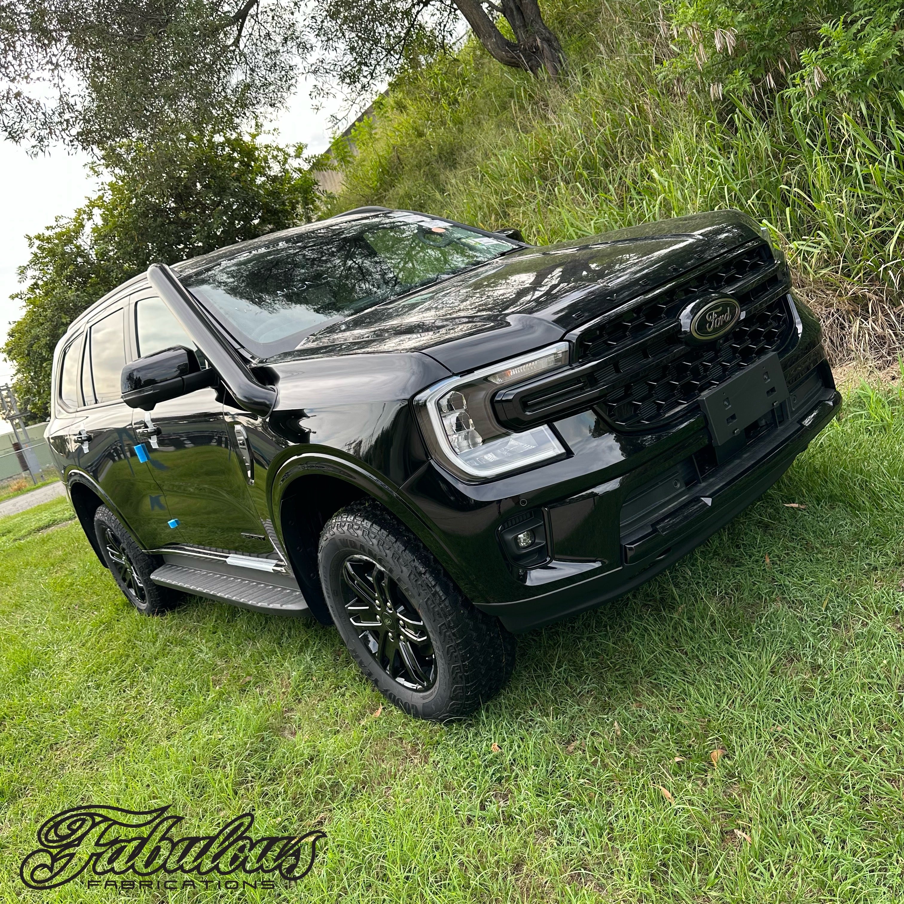 Ford Everest Next Gen 4 Inch Stainless Snorkel and Alloy Washer Bottle Kit (Short & Mid Entry Available) (Silencer Included) - Image 4