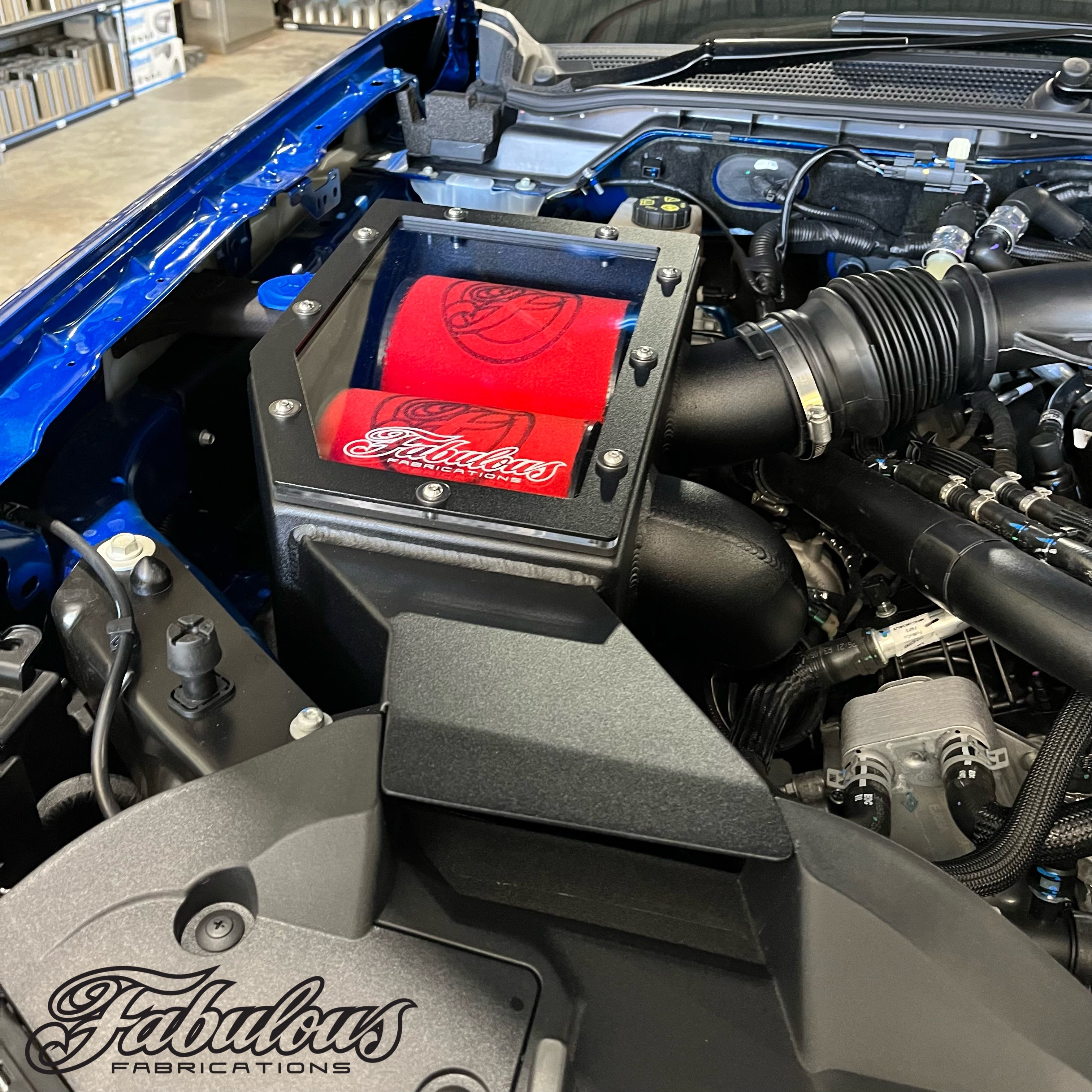Ford Ranger Raptor Next Gen Twin Intake Alloy Airbox Standard Inlet Location - Image 2
