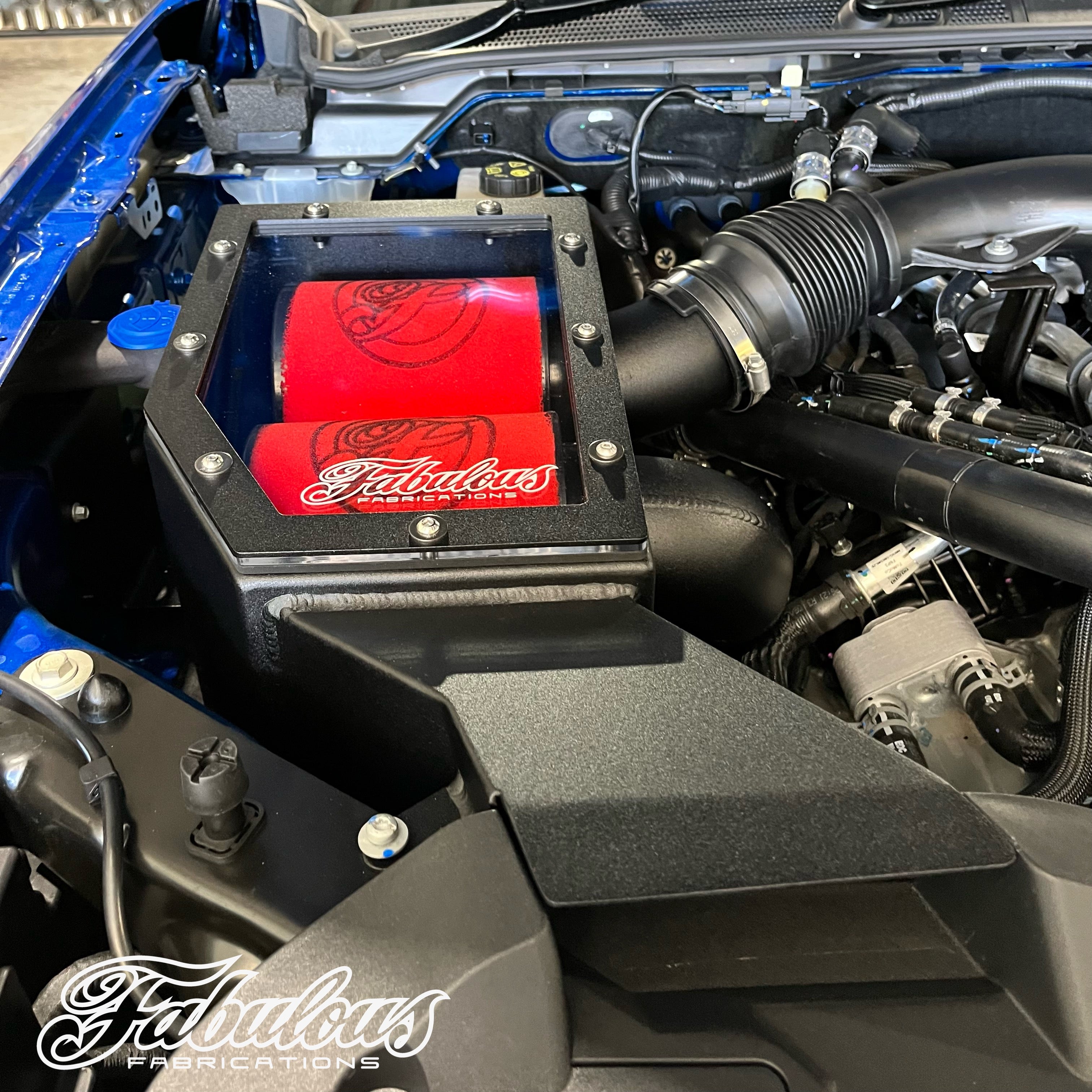 Ford Ranger Raptor Next Gen Twin Intake Alloy Airbox Standard Inlet Location - Image 3