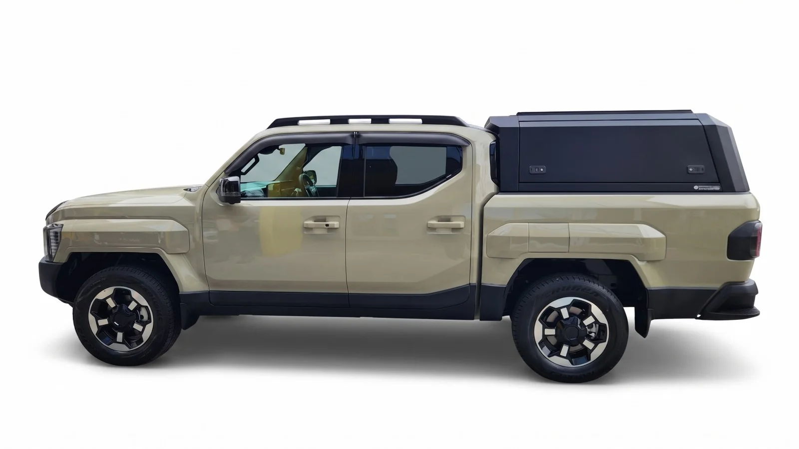 KIA TASMAN 2025+ BLACK TITAN HYBRID CANOPY - Stainless Steel Alloy Modular - Image 5