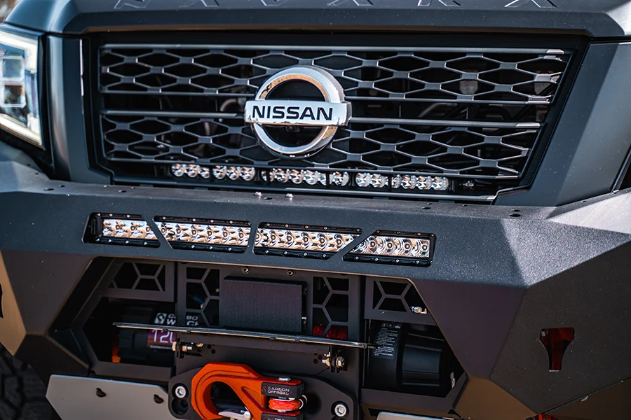 Nissan Navara Behind-Grille Light Bar - Image 2