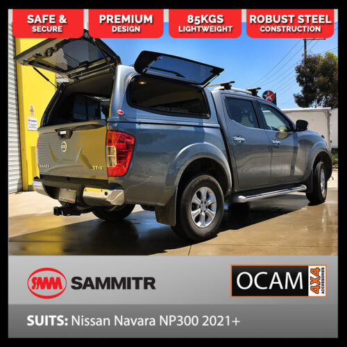 SMM V2 Steel Canopy for Nissan Navara NP300 NP300 03/2021 – 2025, Dual Cab