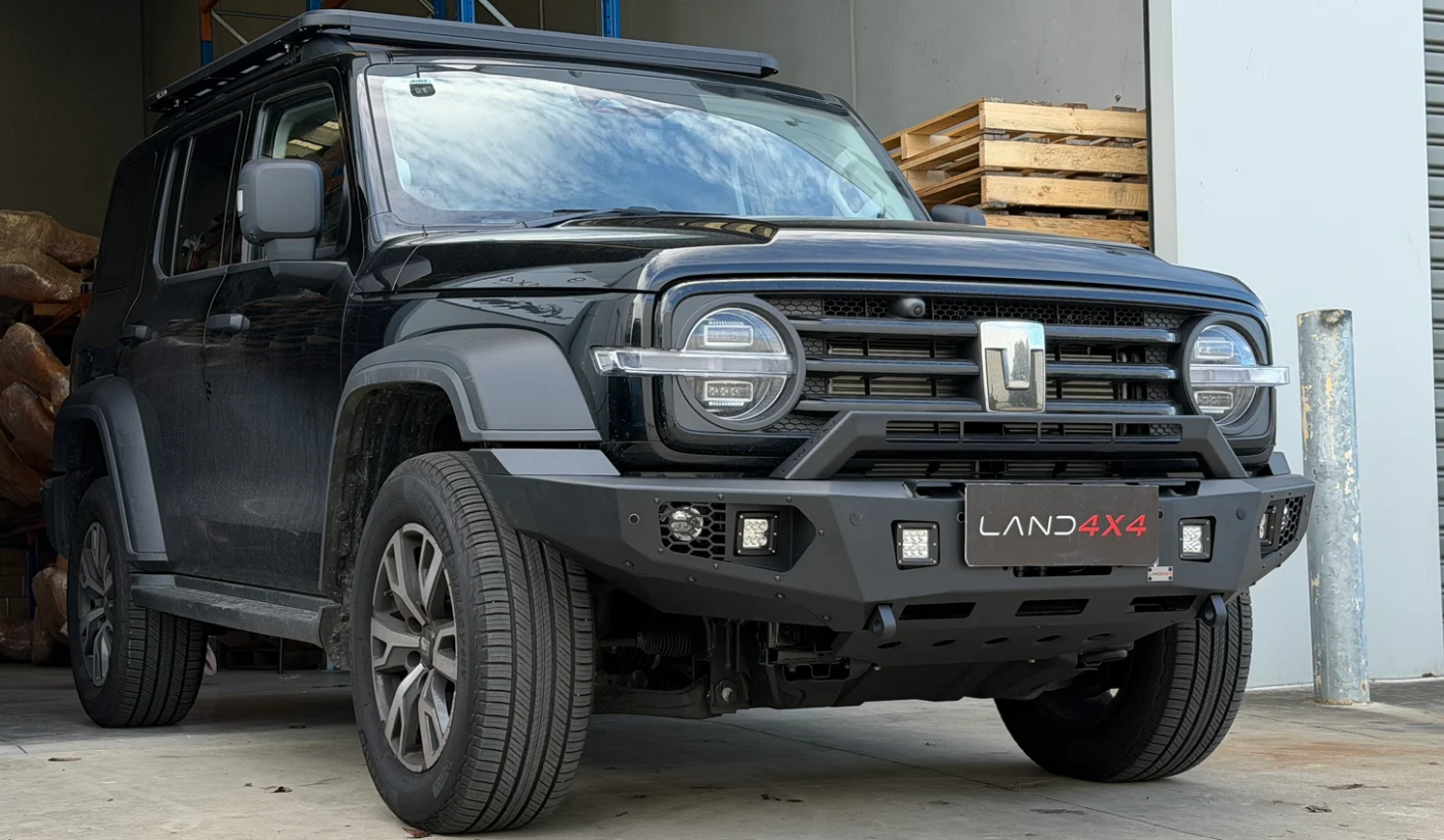 Front winch bar + Light bar bracket Fits GWM TANK 300( On Clearance ) - Image 4