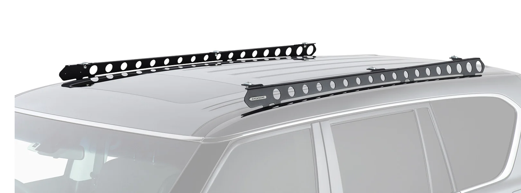 NISSAN PATROL Y62 ROOF RACKS RHINO PIONEER 6 PLATFORM WITH BACKBONE - Image 2