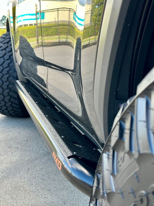 Toyota LandCruiser 300 Series ANGLED Rock Sliders / Side Steps - Image 2