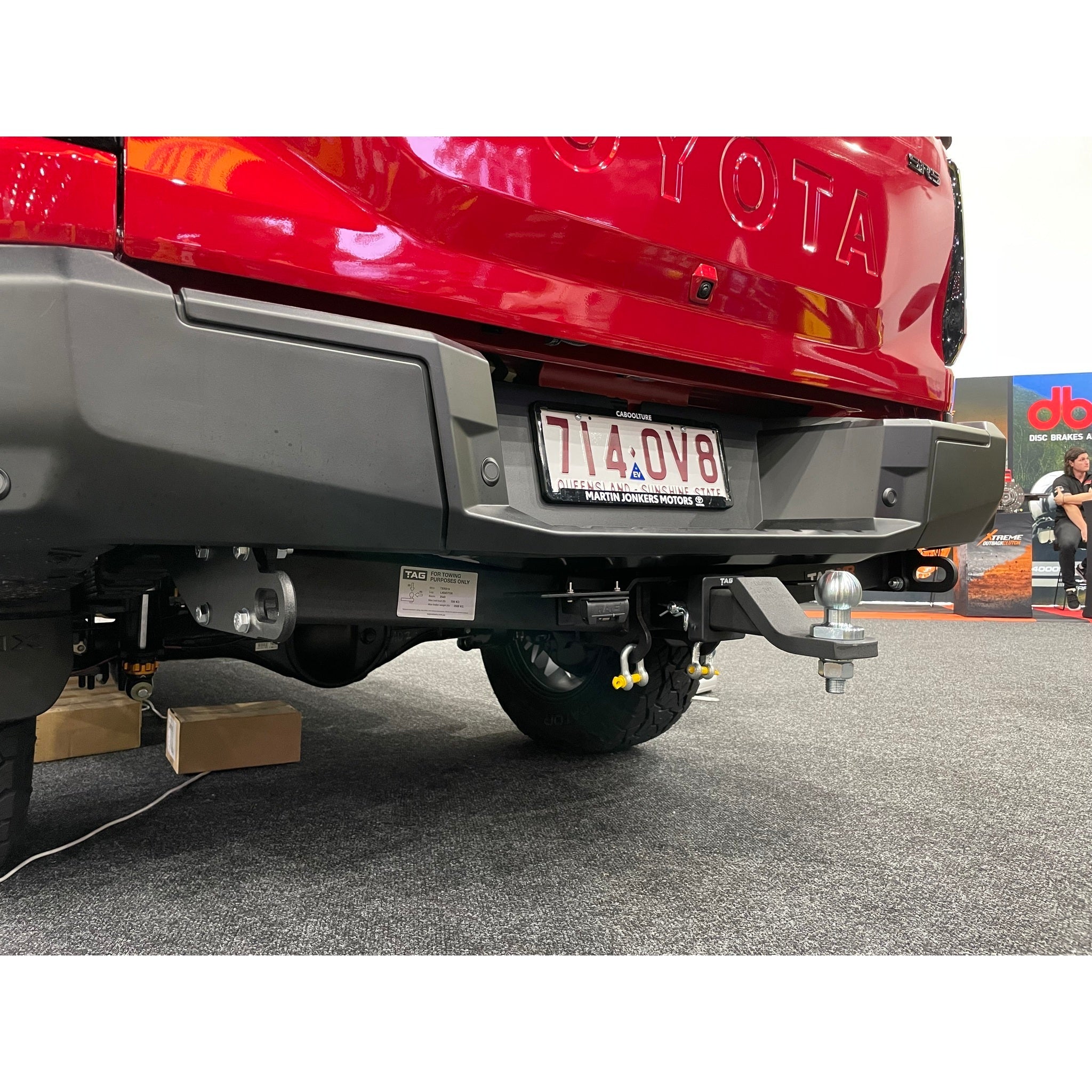 TAG Extreme Recovery (XR) Towbar for Toyota Hilux N80 (10/2015 - 2025) N90 (2026 - On) - With Rear Bumper Step - Image 2