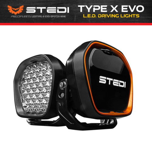 TYPE-X™ EVO 8.5 INCH LED DRIVING LIGHTS (PAIR)