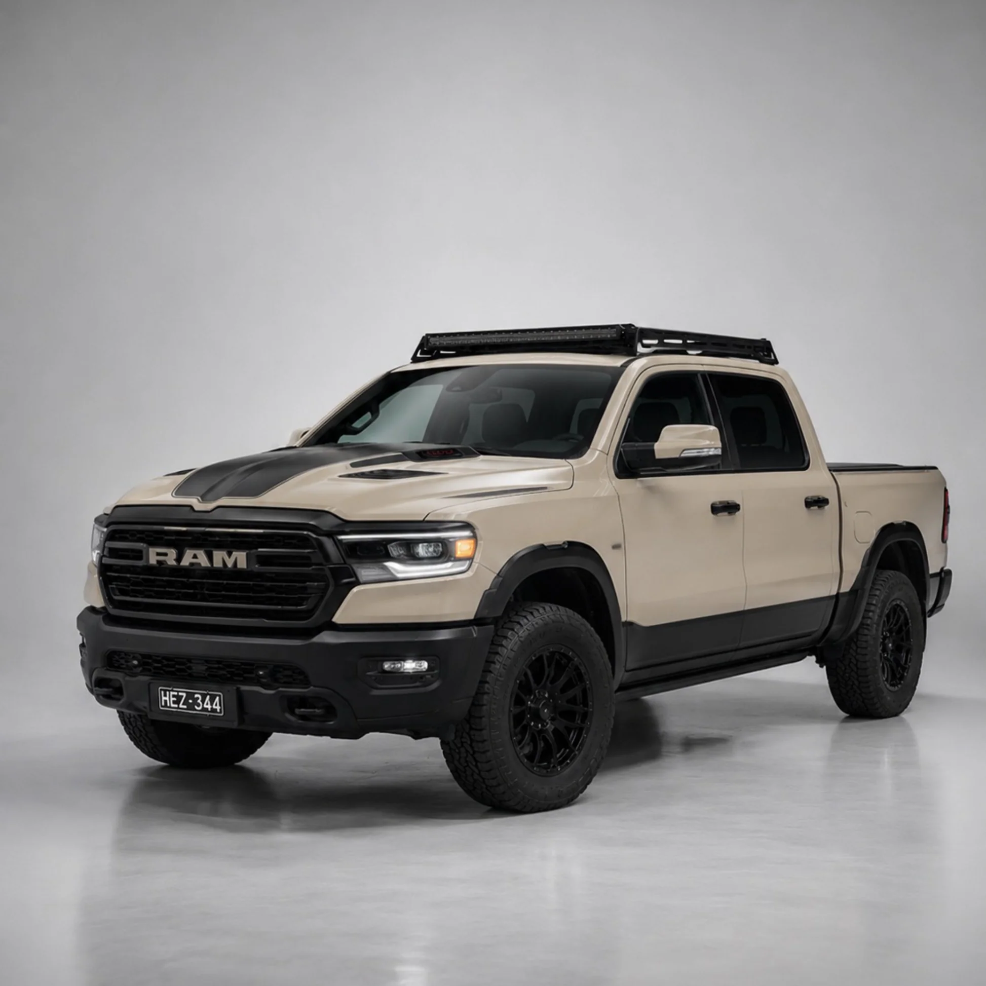 Adventure Rails™ MAX Roof Rack, Lightbar Compatible suits Ram 1500 DT (19-26) by Outback Kitters